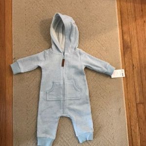 Carters onesie zip up
